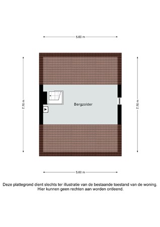 Plattegrond - Taan-Del 27, 6287 BL Eys - Taan-Del 27 Eys - Zolder 2D.jpg